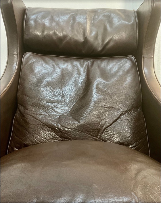 Image 1 of Borge Mogensen  Modell 2204 Leder Ohren-Sessel