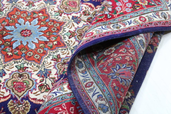 Image 1 of Original Handgeknüpfter Perserteppich Tabriz 30 Raj Fein 390 X 303 Cm Top Zustand