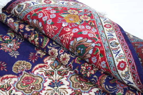 Image 1 of Original Handgeknüpfter Perserteppich Tabriz 30 Raj Fein 390 X 303 Cm Top Zustand