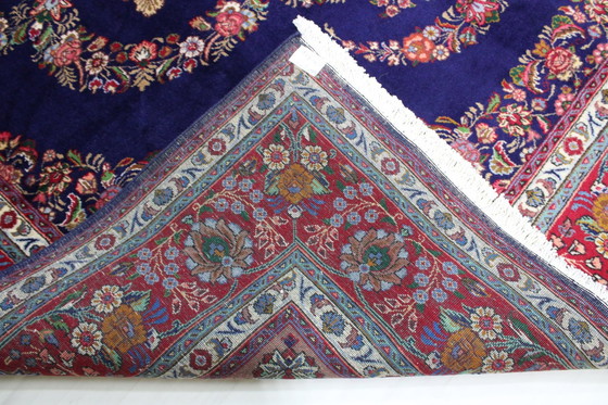 Image 1 of Original Handgeknüpfter Perserteppich Tabriz 30 Raj Fein 390 X 303 Cm Top Zustand