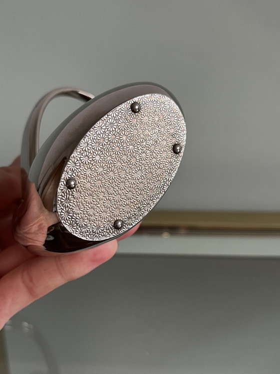 Image 1 of Vintage Silber Schwan Stifthalter