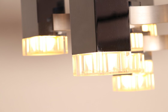 Image 1 of Sciolari Kubische Deckenleuchte (von Gaetano Sciolari)