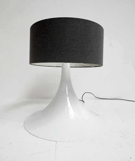 Image 1 of XL Dijkstra Trompete Tischlampe, 1970er Jahre