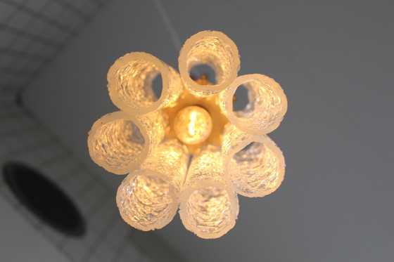 Image 1 of Vintage DORIA Hängelampe – 1960er Jahre