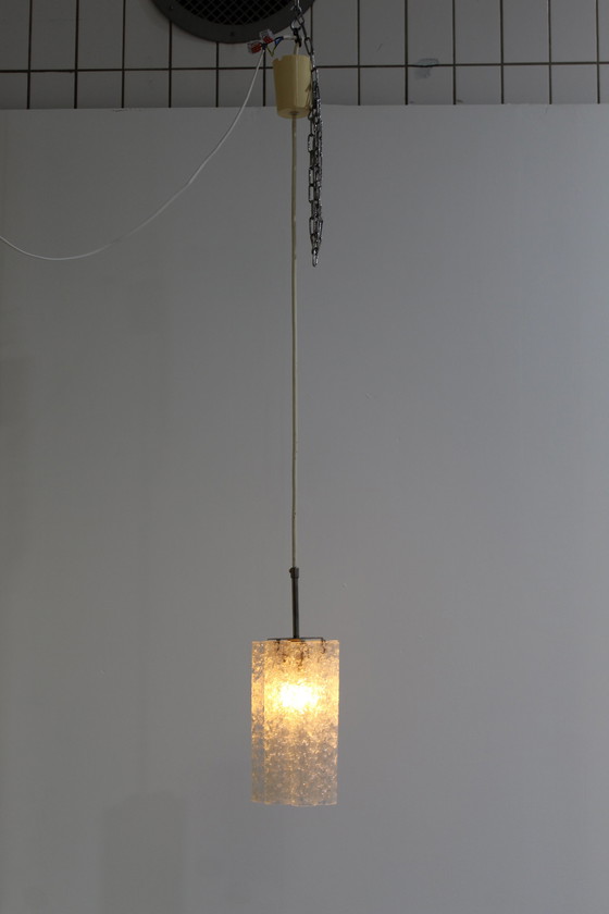 Image 1 of Vintage DORIA Hängelampe – 1960er Jahre