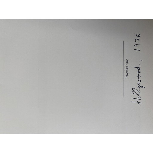 Vintage-Fotolithografie Hollywood 1976 von Helmut Newton