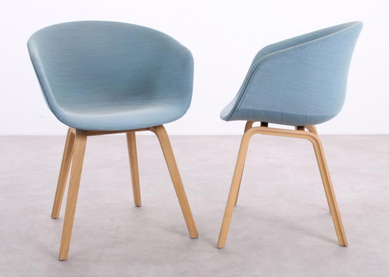 Image 1 of 4x HAY AAC 23 About A Chair blau