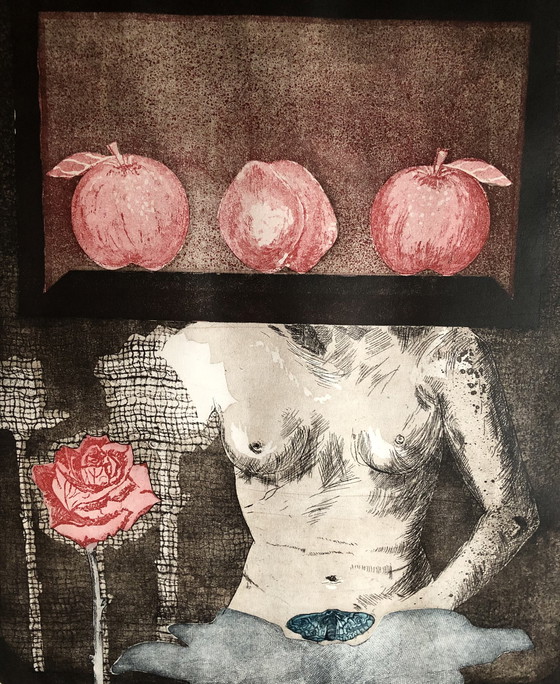 Image 1 of Margo Ellen - Frau mit Äpfeln