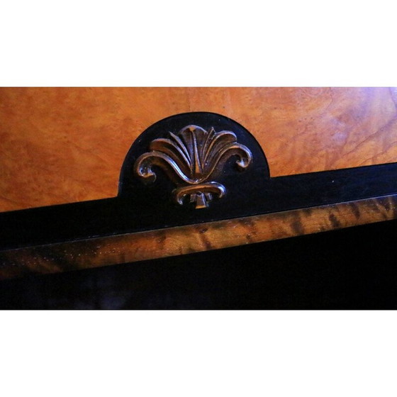 Image 1 of Vintage Art Deco Bücherregal aus Buchenholz, 1930