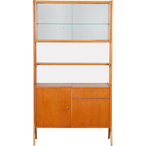 Vintage Barschrank aus Holz von Frantisek Jirak für Tatra Nabytok, Tschechoslowakei 1960