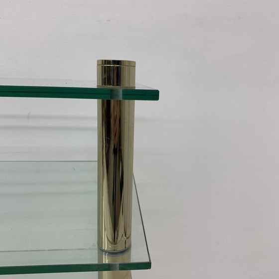 Image 1 of Vintage-Regal "Hollywood Regency" aus Marmor und Glas, 1970