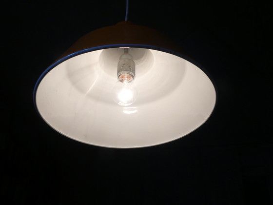 Image 1 of Deckenlampe Emaille Orange