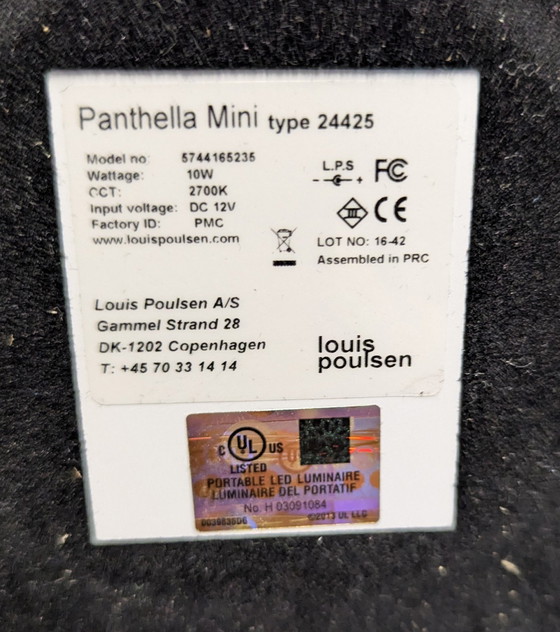 Image 1 of Louis Poulsen Panthella Mini Tischlampe