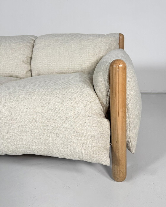 Image 1 of Mid-Century Modernes Gambadilegno Sofa von Enzo Mari für Driade, Italien, 1974