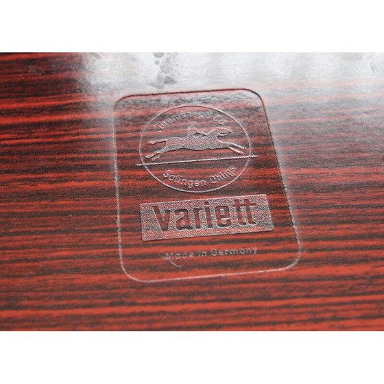 Image 1 of Vintage Metall und Sperrholz Wagen von Variett Bremshey, Deutschland 1970