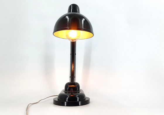 Image 1 of Art Deco Bakelit Schreibtischlampe, 1950er Jahre