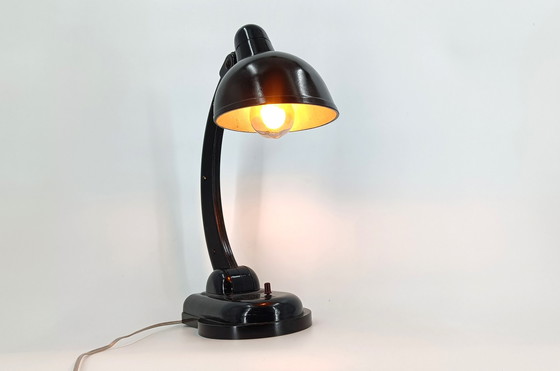 Image 1 of Art Deco Bakelit Schreibtischlampe, 1950er Jahre