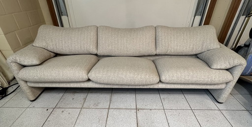 Cassina Maralunga 3-Sitzer und 2-Sitzer