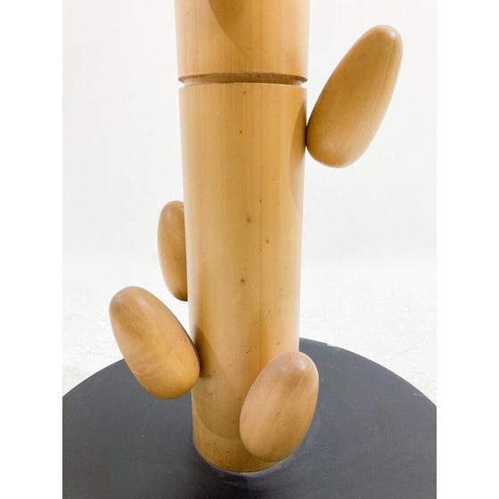 Image 1 of Vintage-Garderobe aus Massivholz