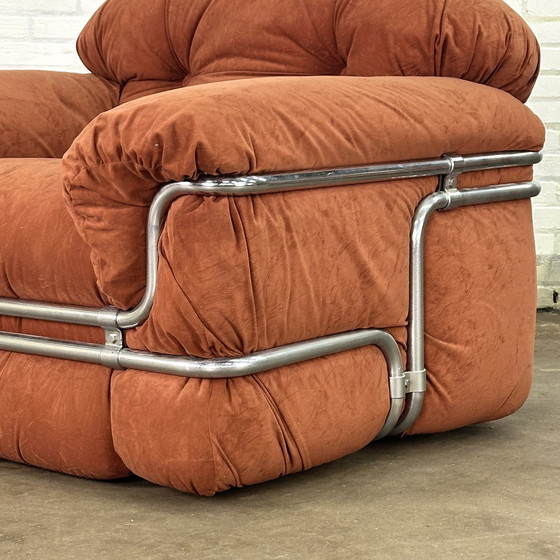 Image 1 of Italienische Sessel, die Adriano Piazzesi zugeschrieben werden