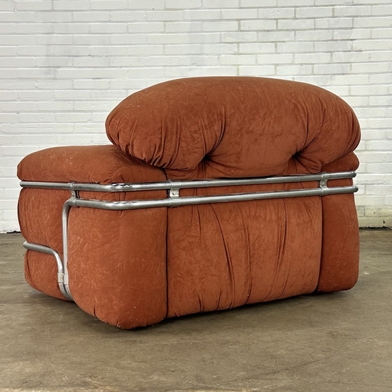 Image 1 of Italienische Sessel, die Adriano Piazzesi zugeschrieben werden