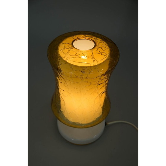 Image 1 of Mid-Century-Ganzglas-Tischlampe, Tschechoslowakei 1970er Jahre