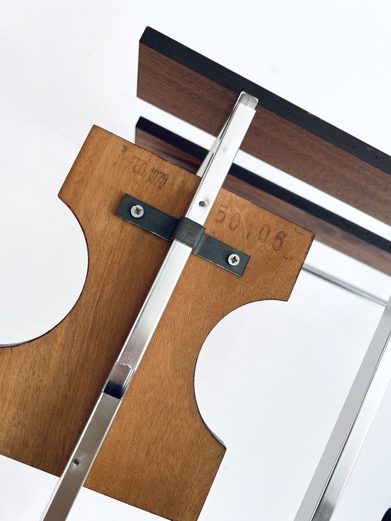 Image 1 of Wandgarderobe aus Teakholz, 70er Jahre