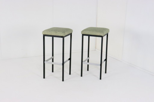 2X Barhocker Hocker 'Coebergh' Vintage