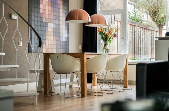 Image 1 of 2x Lucide kupferfarbene Pendelleuchten