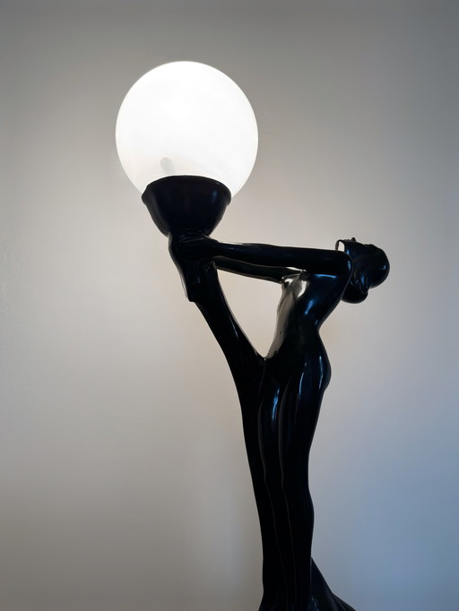 Lampe Tänzerin 70er Jahre