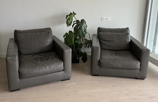 2x Linteloo Armlehnstühle Fauteuils