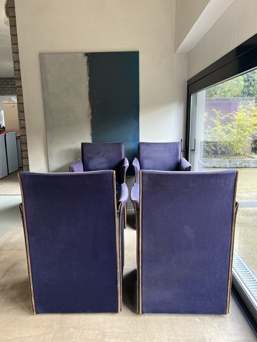 4x Cassina Mario Bellini Modell Break Stuhl