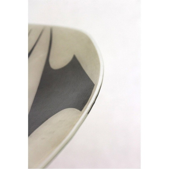 Image 1 of Aufhängung aus gemustertem Glas von Napako, Tschechoslowakei 1950