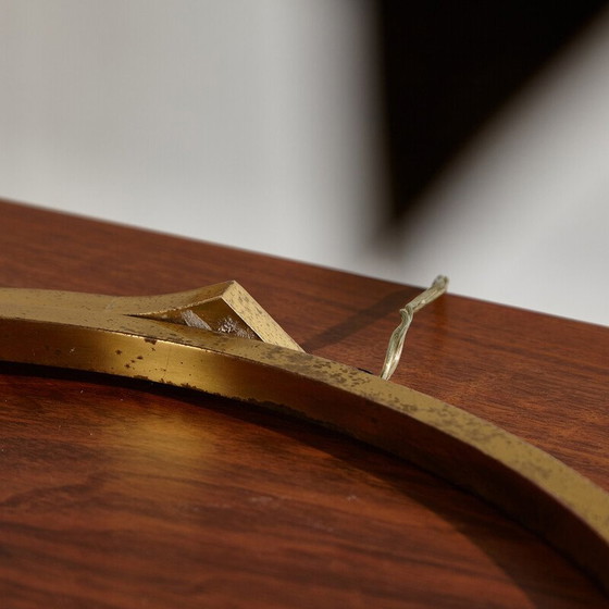 Image 1 of Alte Messinglampe von Tommaso Barbi für Bottega Gadda, 1970