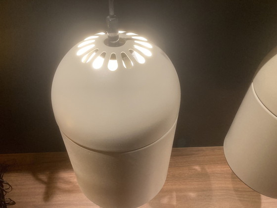 Image 1 of 2X Philips Vintage-Pendelleuchten (1970er Jahre)