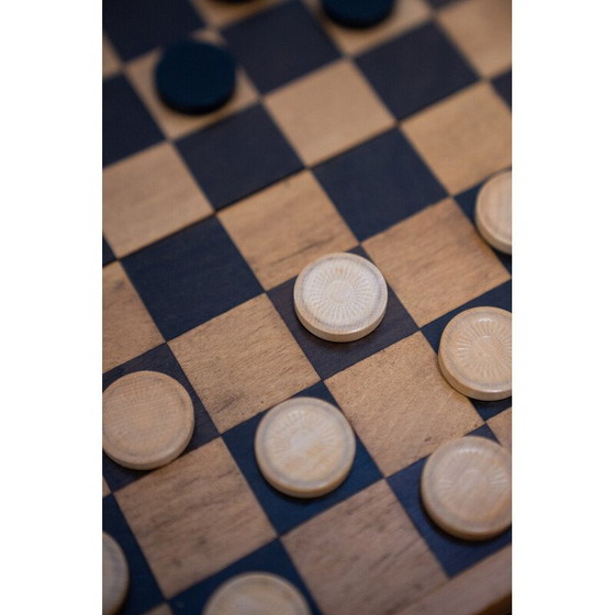 Image 1 of Reisende Dame aus Buchenholz, 1970