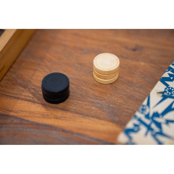 Image 1 of Reisende Dame aus Buchenholz, 1970