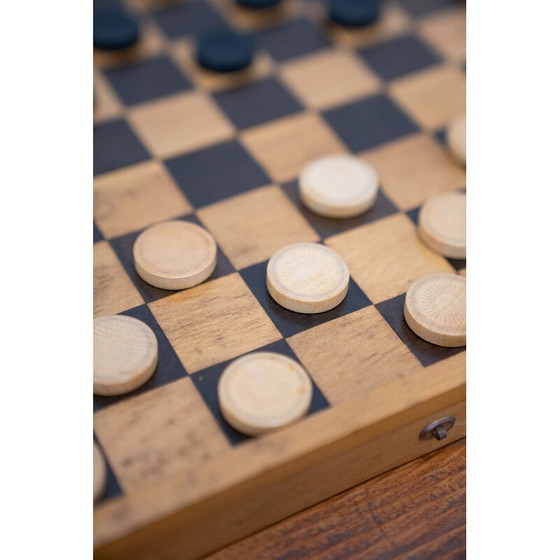 Image 1 of Reisende Dame aus Buchenholz, 1970