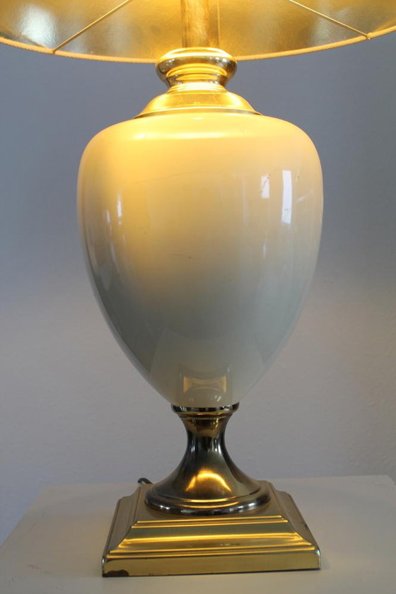 Image 1 of Hollywood Regency Tischlampe