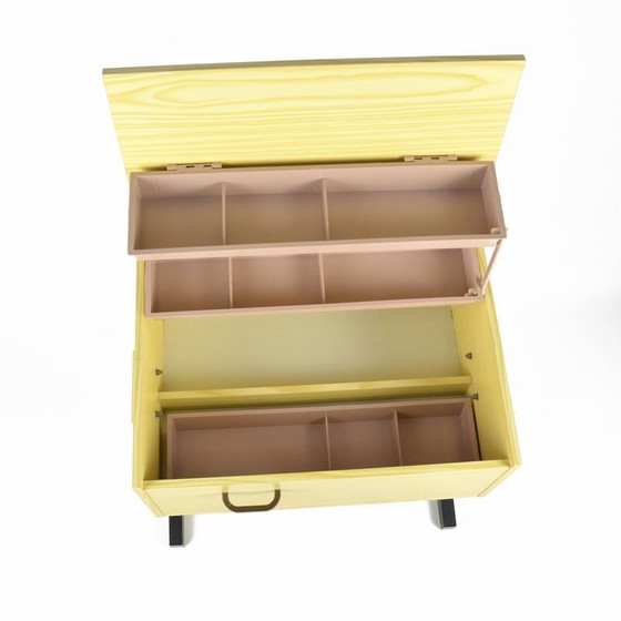 Image 1 of Vintage Nachttisch in Buche, Deutschland 1970er