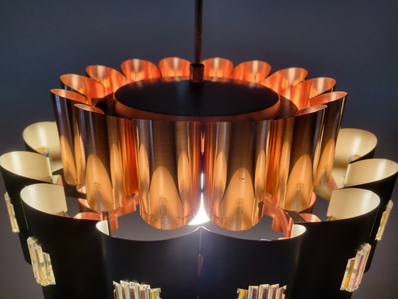 Image 1 of Dänische Pendelleuchte von Werner Schou für Coronell Elektro