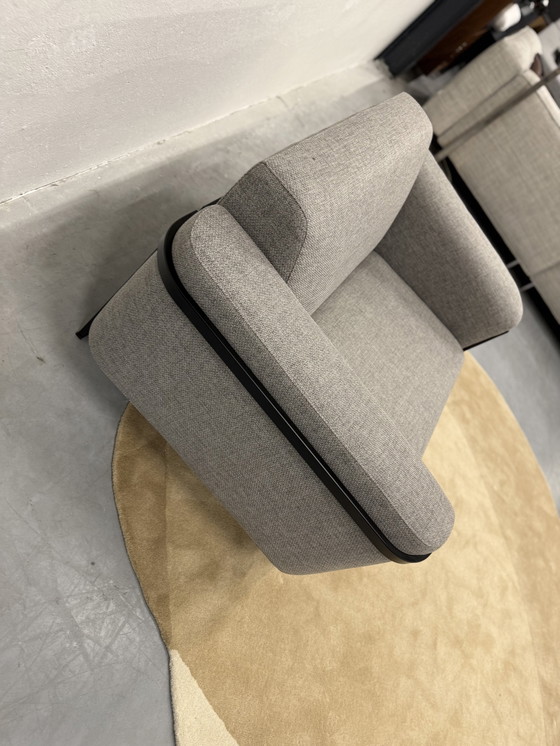 Image 1 of Harvink Flink 1.5 Sitzer Sofa Grau Stoff 128