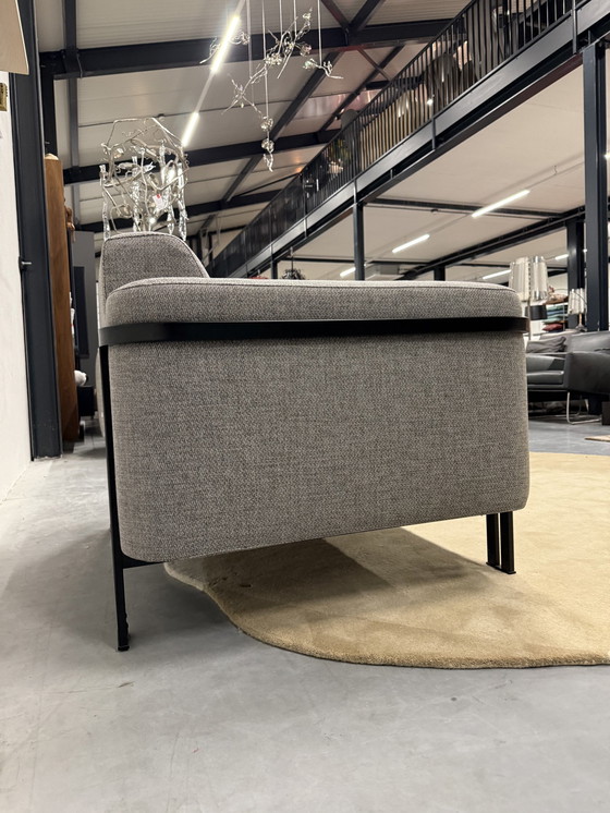 Image 1 of Harvink Flink 1.5 Sitzer Sofa Grau Stoff 128
