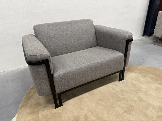 Image 1 of Harvink Flink 1.5 Sitzer Sofa Grau Stoff 128