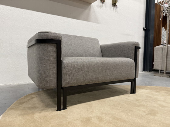 Image 1 of Harvink Flink 1.5 Sitzer Sofa Grau Stoff 128