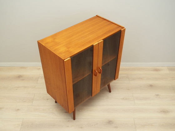 Image 1 of Teakholz-Vitrine, Dänisches Design, 1970er Jahre, Produktion: Dänemark