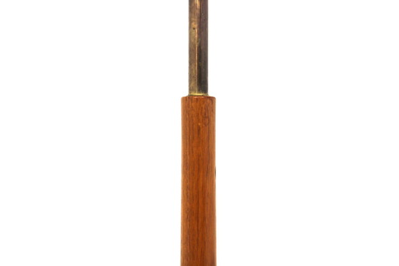 Image 1 of Skandinavische Stehlampe aus Teakholz und Metall, Schweden, 1960