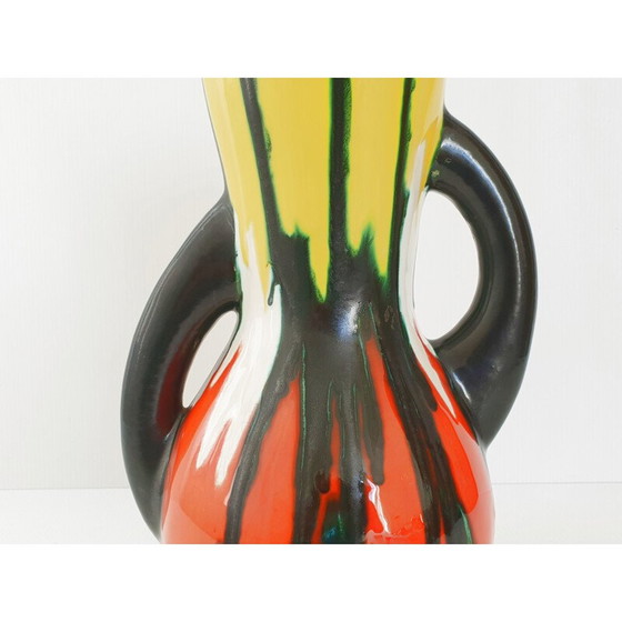 Image 1 of Vintage-Keramikvase von Gustave Asch, 1950