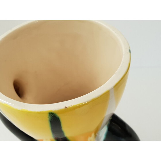 Image 1 of Vintage-Keramikvase von Gustave Asch, 1950