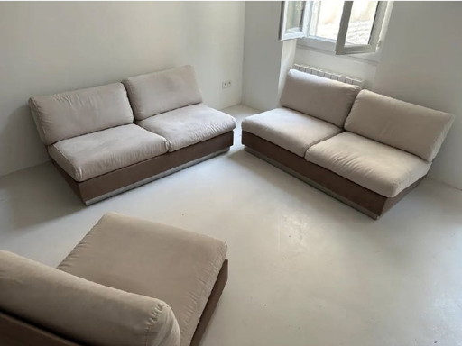  Modulares Vintage-Sofa-Set